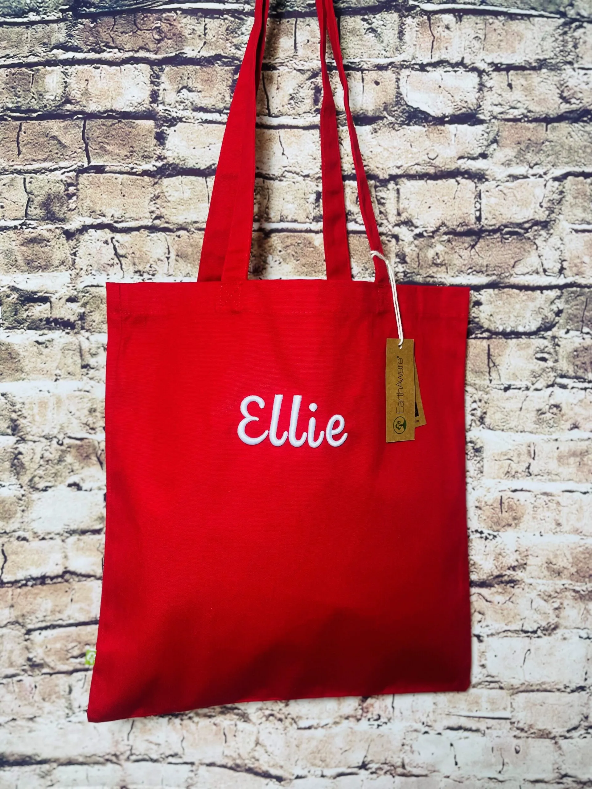 3D Embroidered Coloured Tote Bag - Superstitch 86