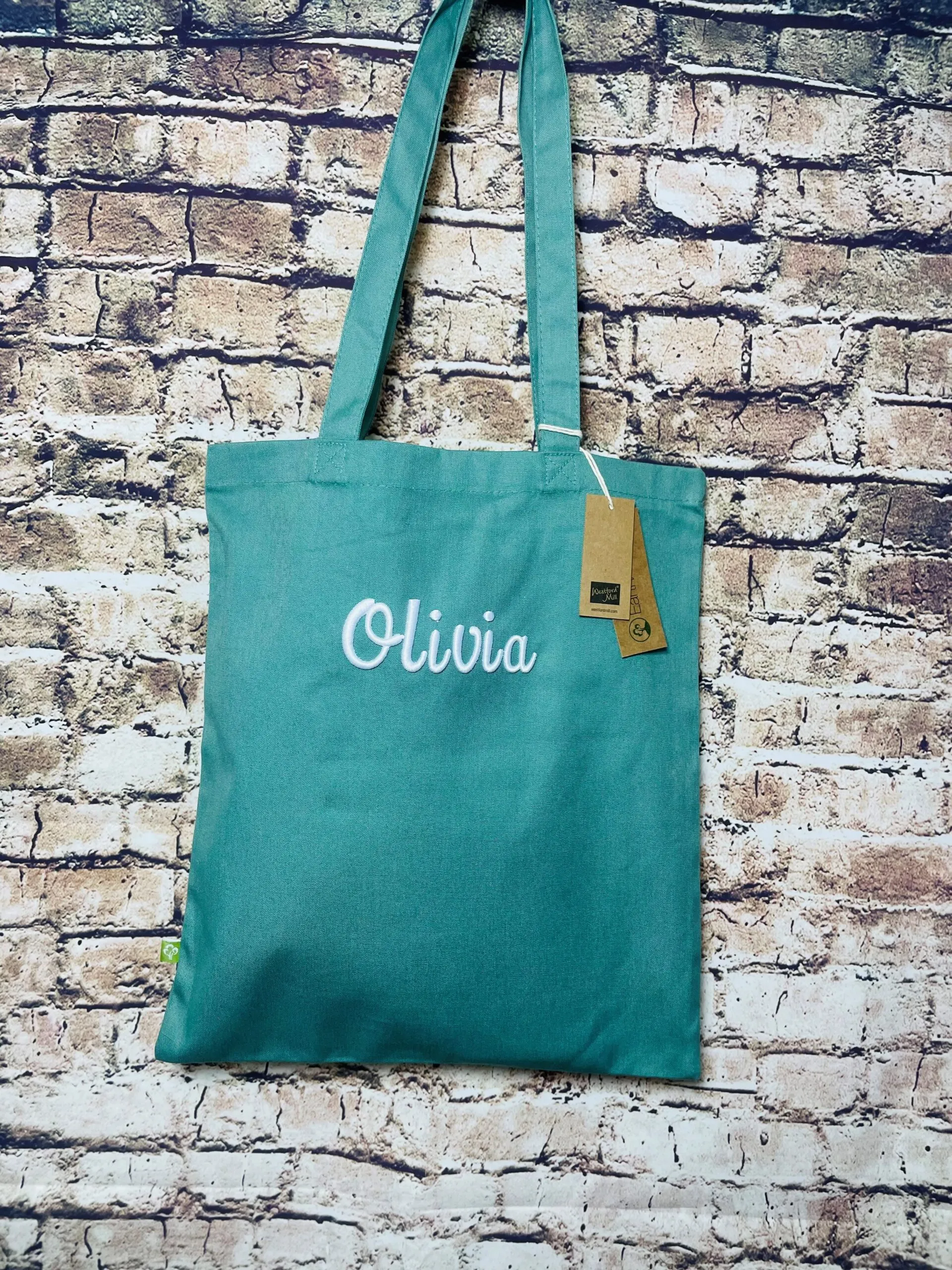 3D Embroidered Coloured Tote Bag - Superstitch 86