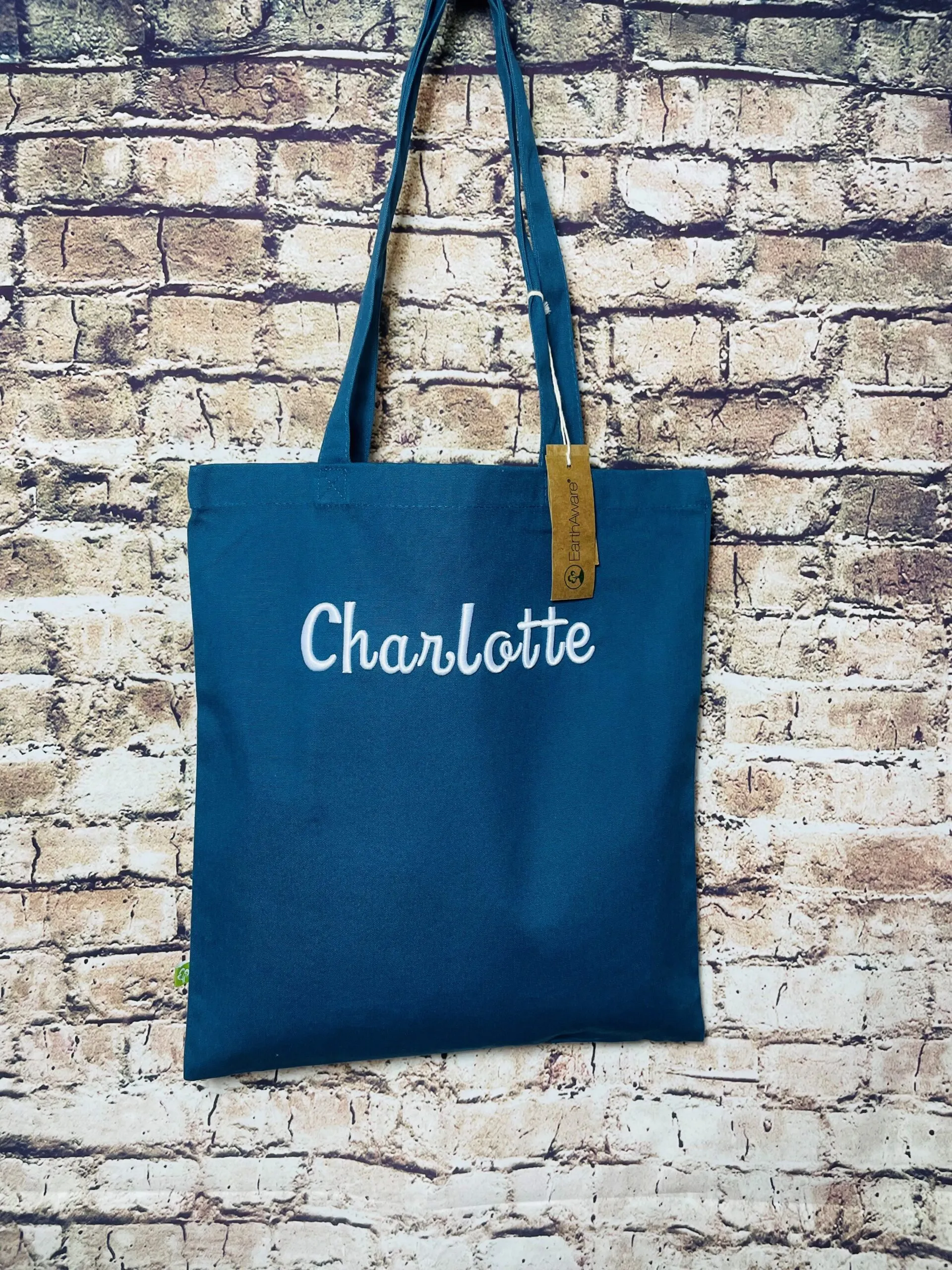 3D Embroidered Coloured Tote Bag - Superstitch 86