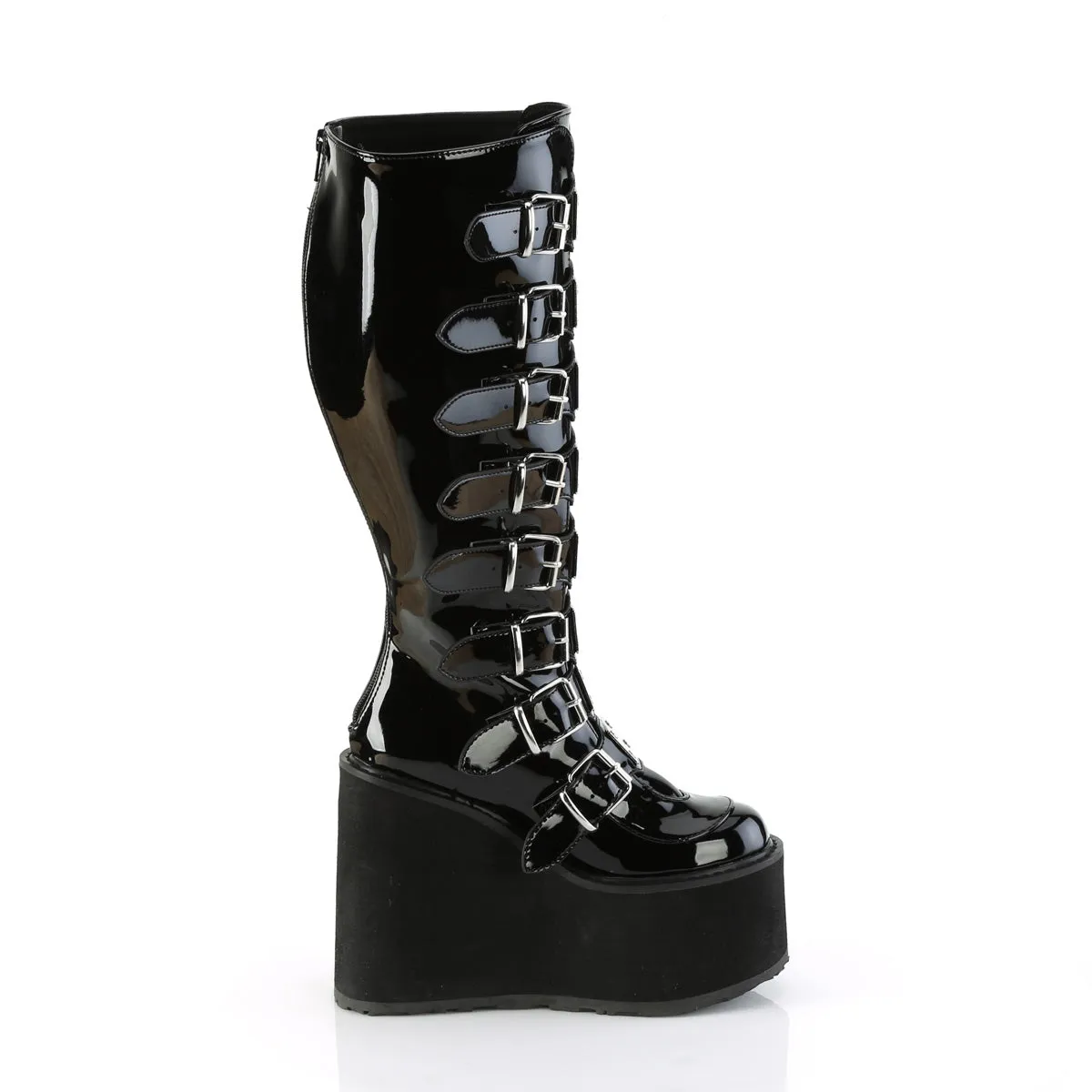 5 Inch Platform SWING-815WC Black Patent