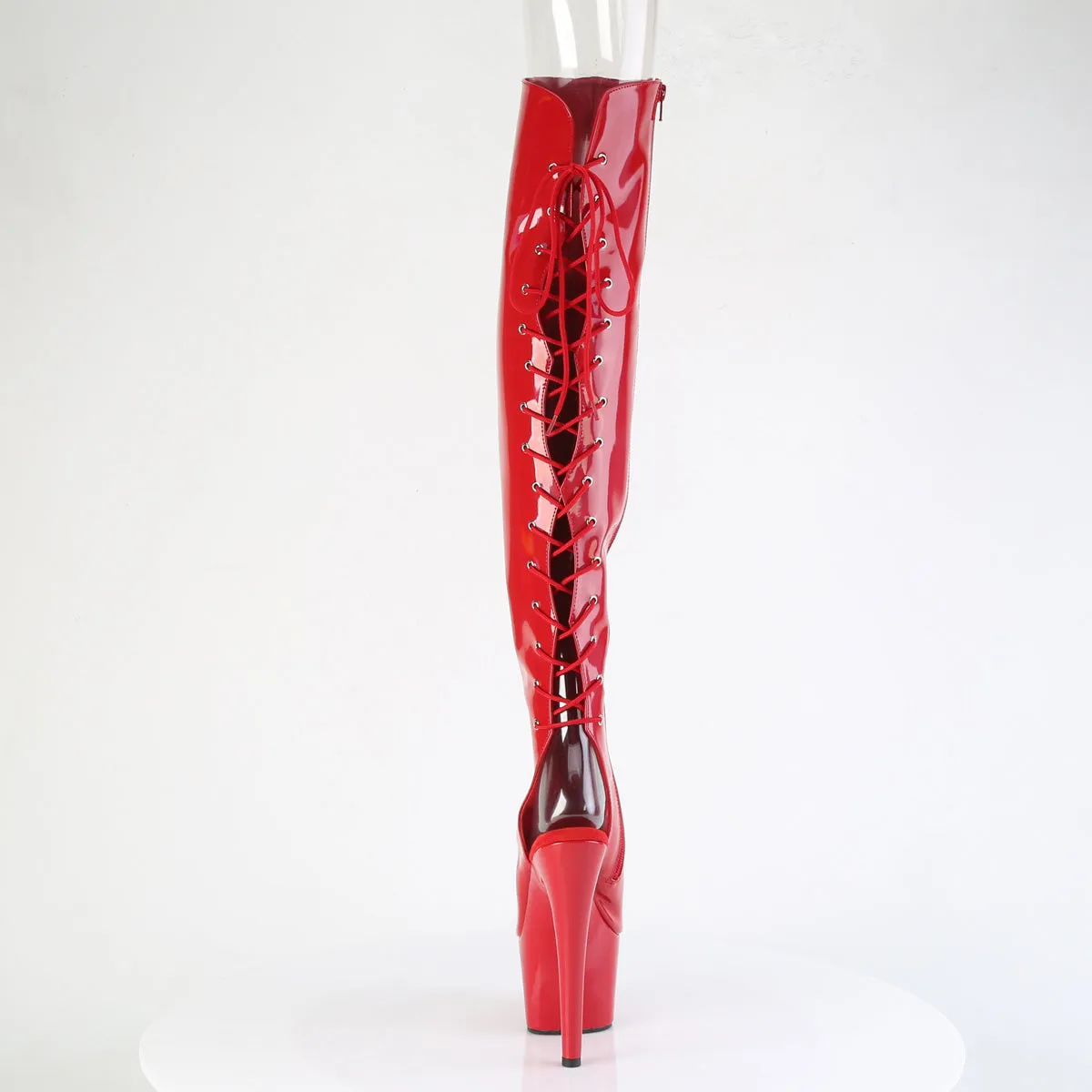 7 Inch Heel ADORE-3019HWR Red Holo