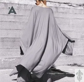 Aakasha  |Plain Long Handmade Oversized Bold Asymmetry Tunics