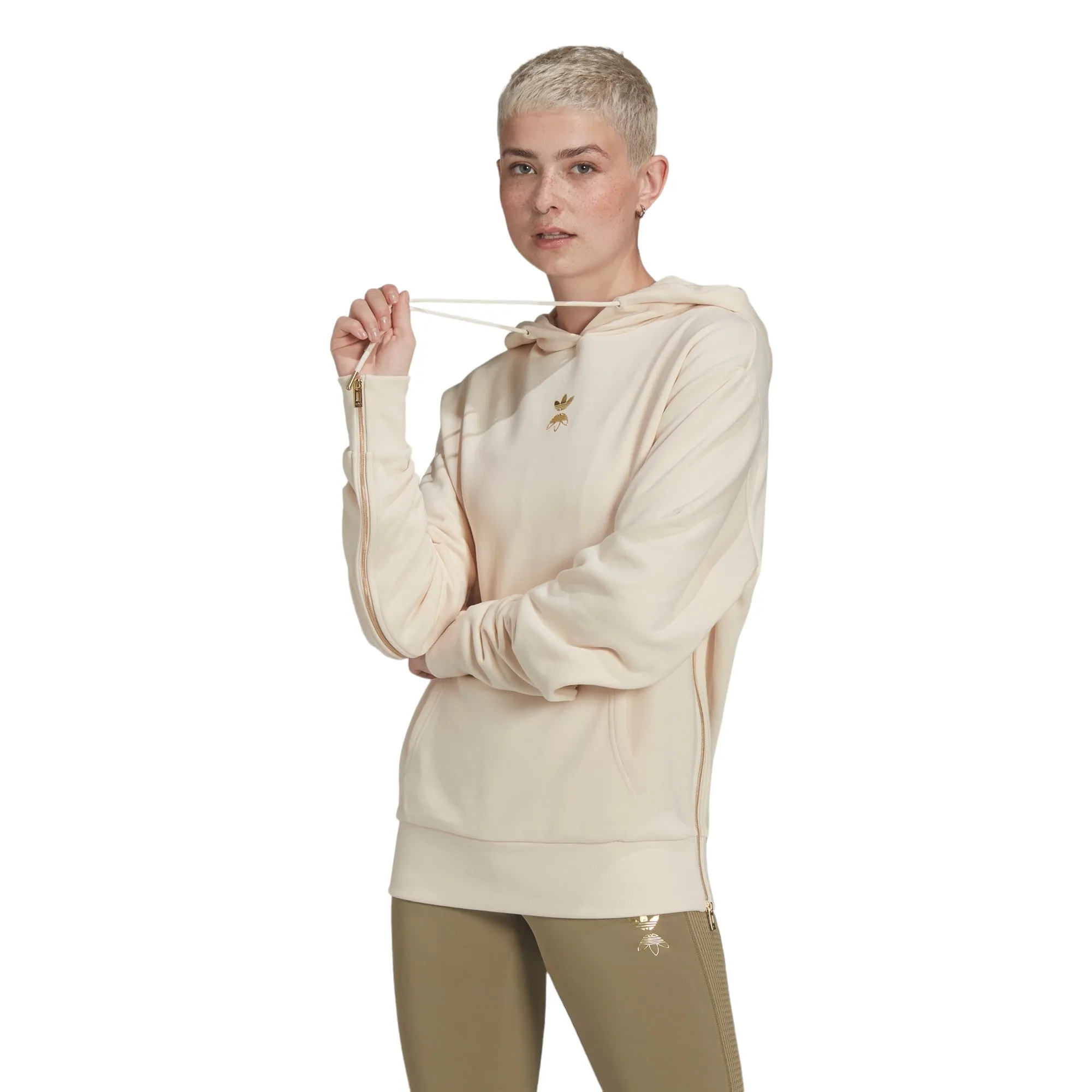 adidas Originals Womens Hoodie - Beige