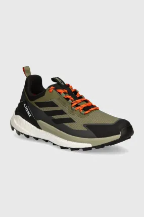 adidas TERREX shoes Free Hiker 2 Low Gore-Tex men's green color IH3537