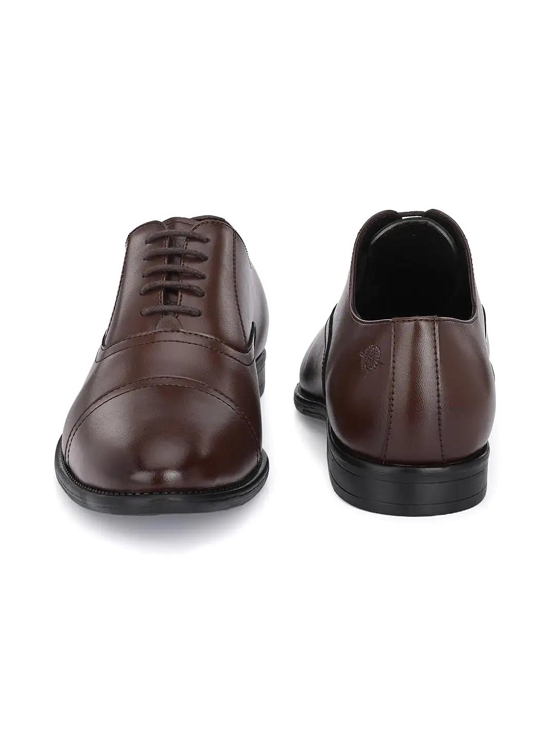 Alberto Torresi Brown Synthetic formal Shoes