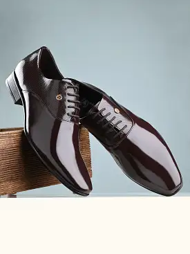 Alberto Torresi Cherry Patent Synthetic formal Shoes