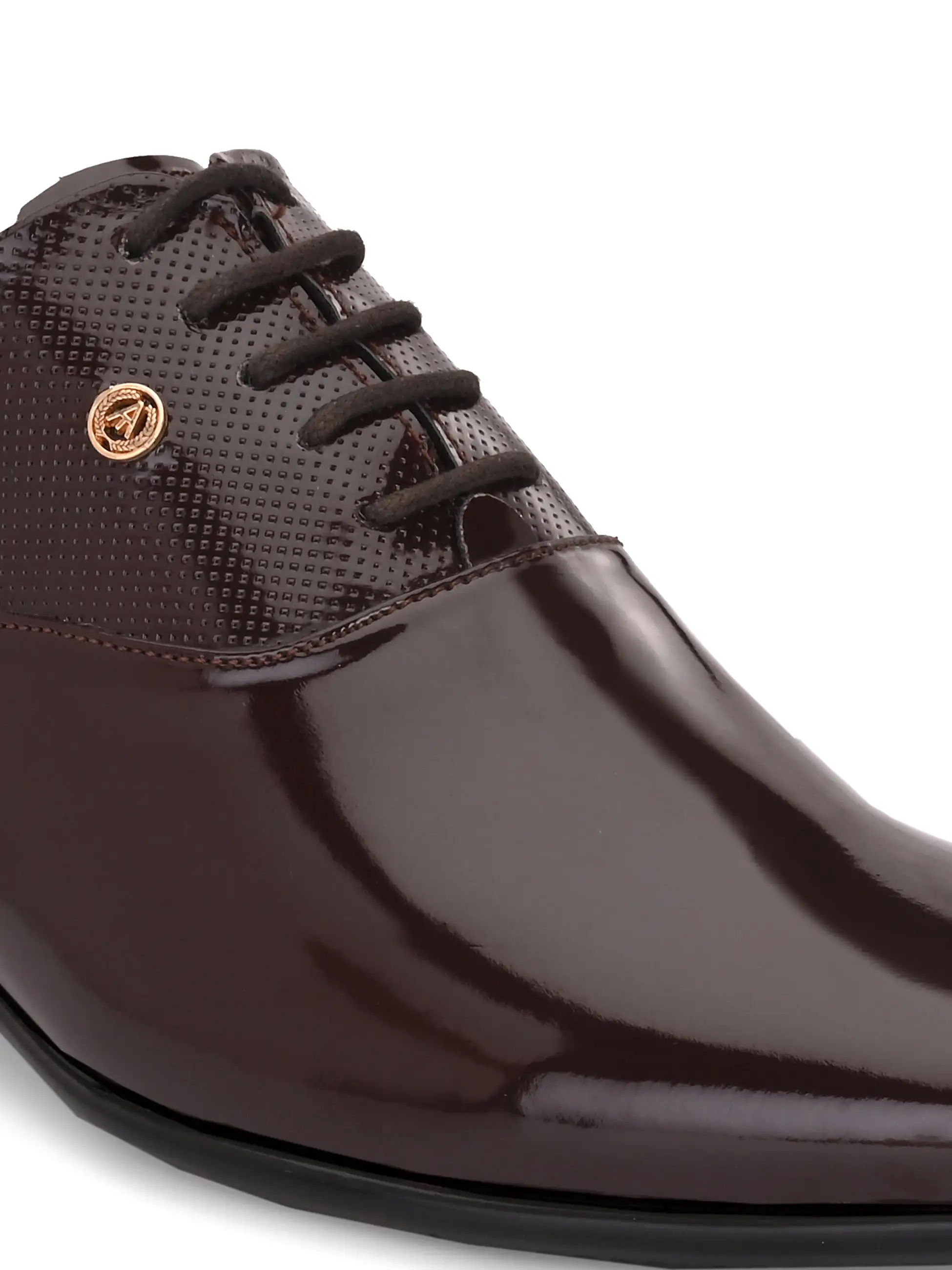 Alberto Torresi Cherry Patent Synthetic formal Shoes