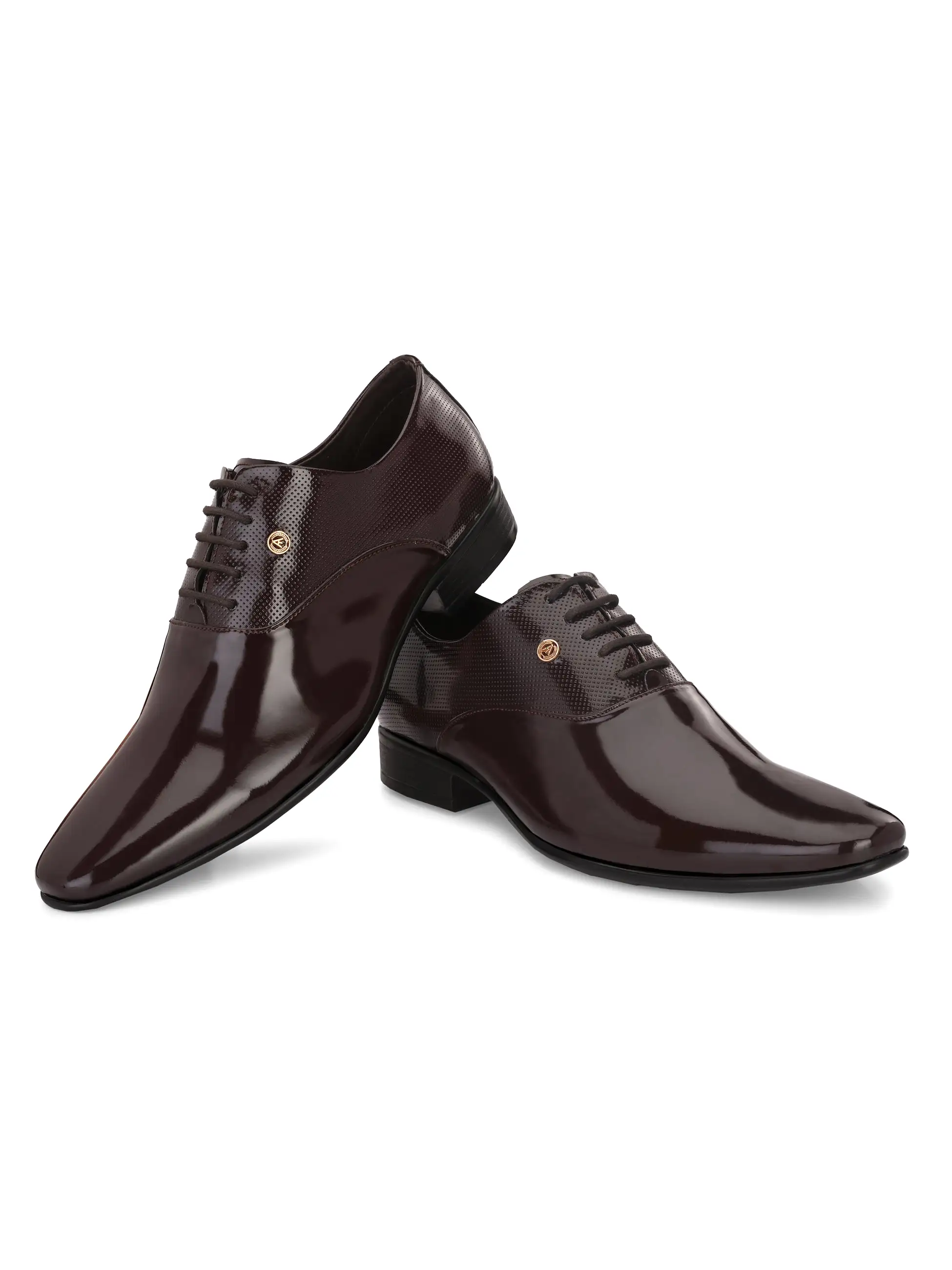 Alberto Torresi Cherry Patent Synthetic formal Shoes