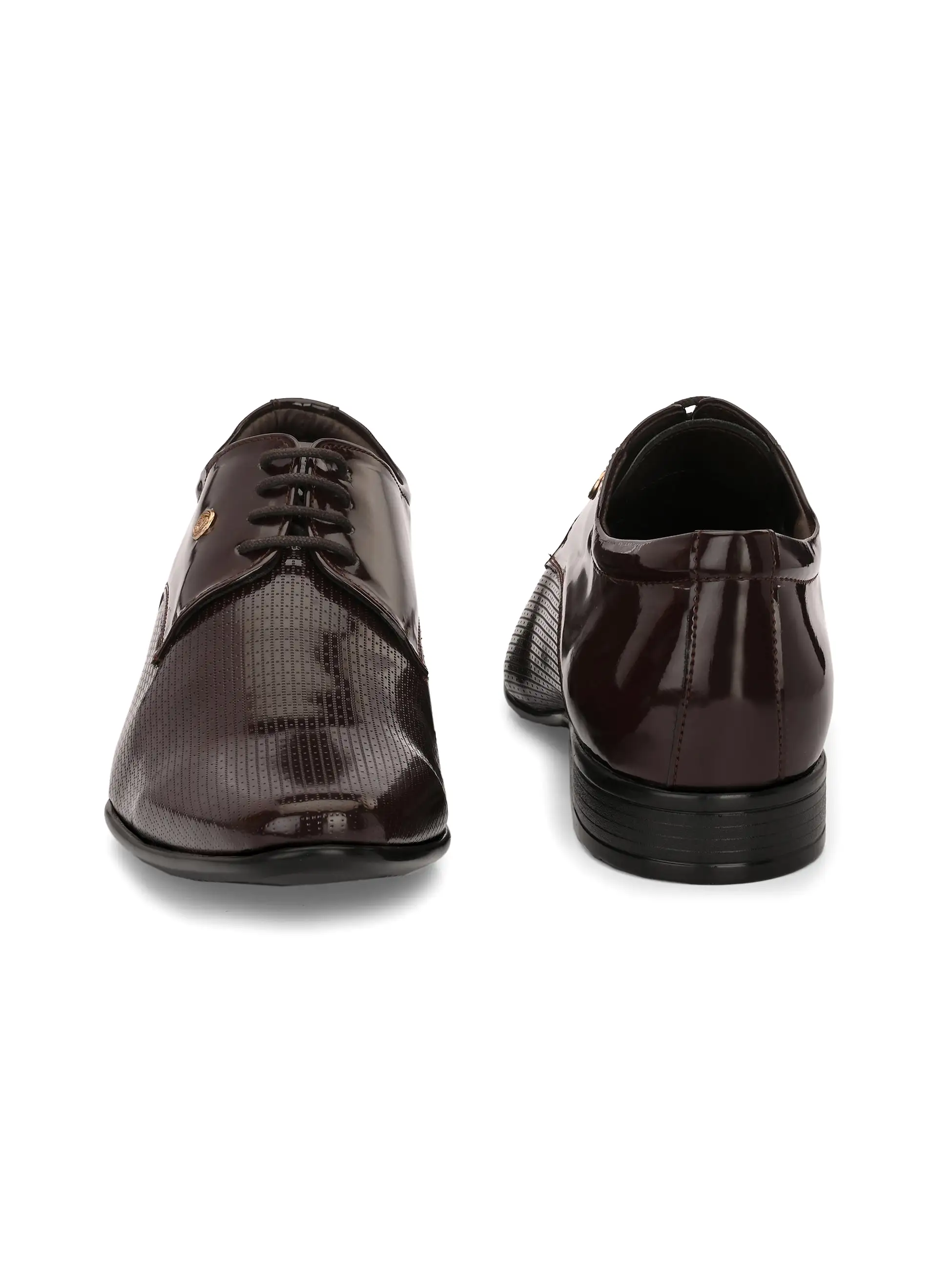 Alberto Torresi Cherry Patent Synthetic formal Shoes