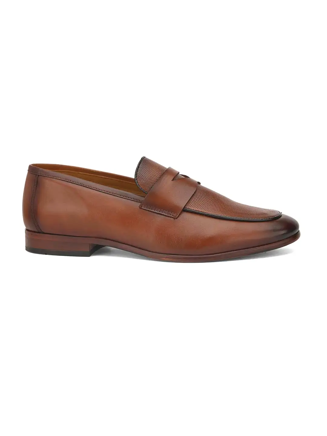 Alberto Torresi Genuine Leather Brown Loafers For Men