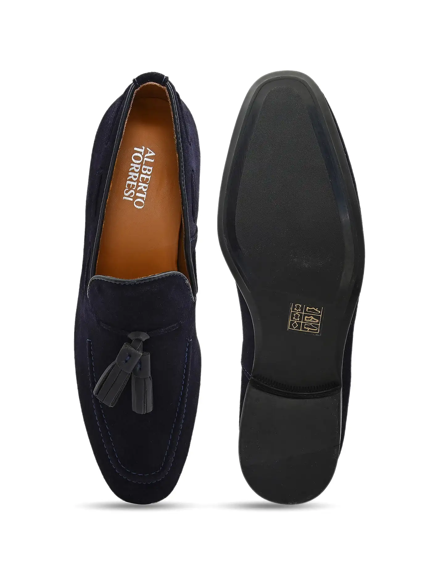 Alberto torresi Mens Casual Slip-ons with tassel