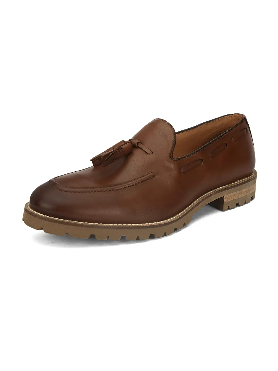 Alberto Torresi Mens Casual Slip-Ons With Tussel Casuals For Men