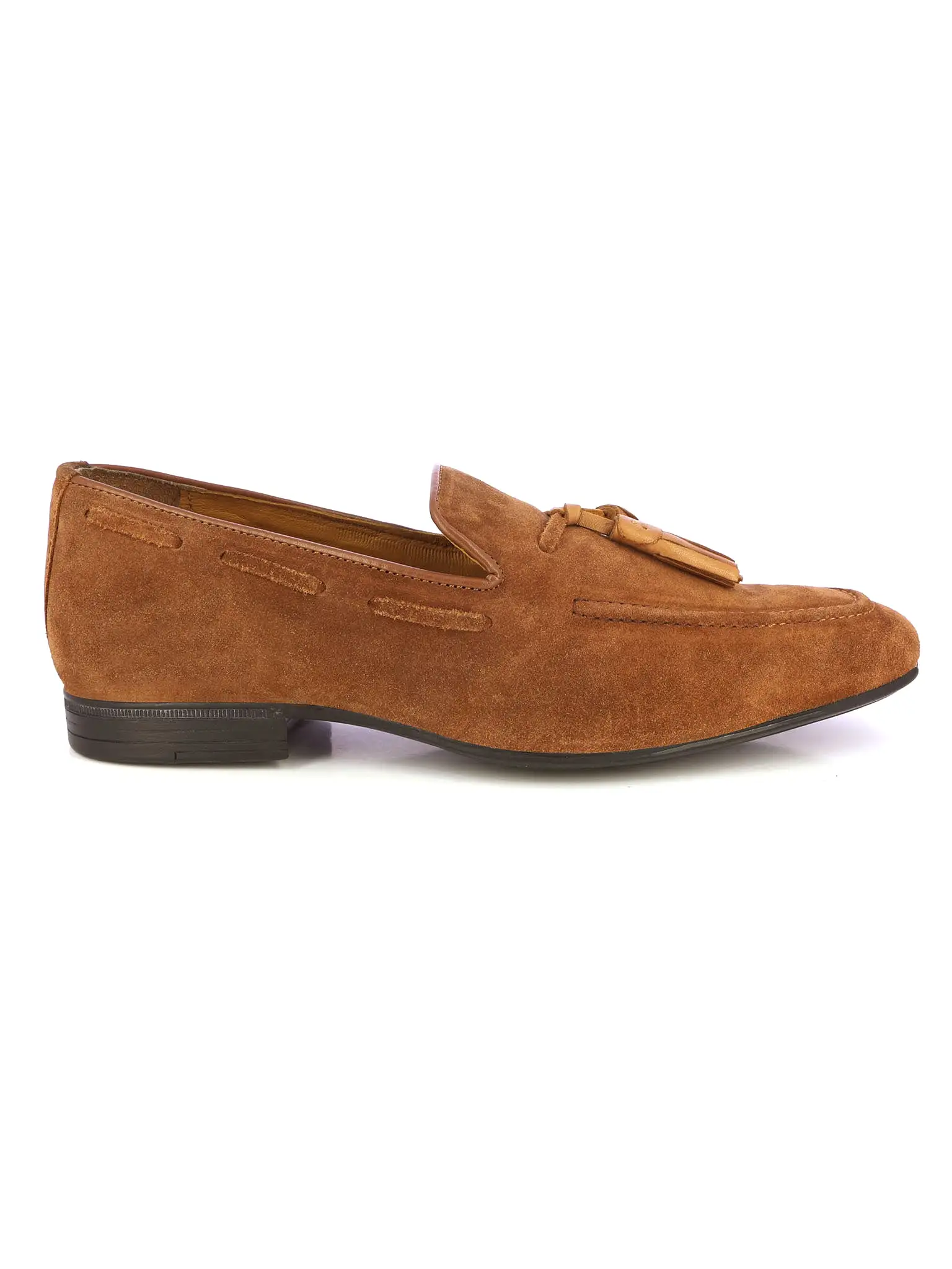 ALBERTO TORRESI MENS FORMAL SLIP-ONS WITH TASSEL