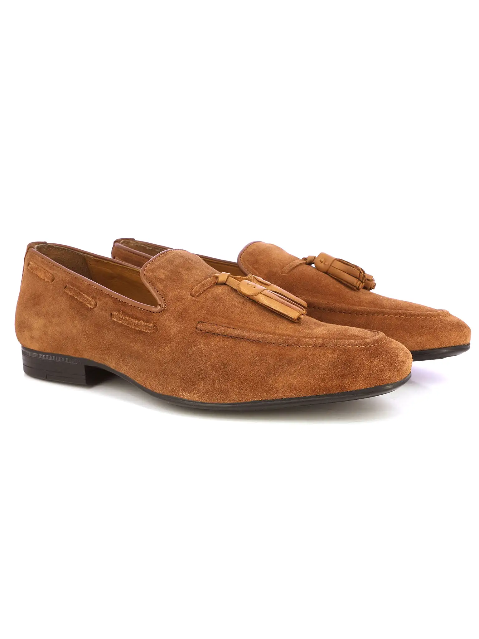 ALBERTO TORRESI MENS FORMAL SLIP-ONS WITH TASSEL