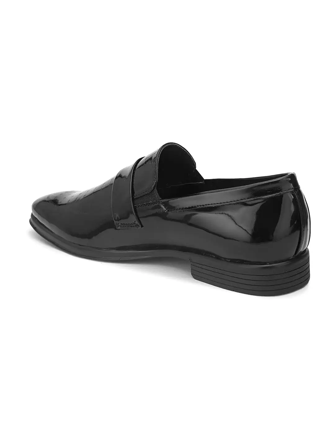 Alberto Torresi Synthetic Black Formal Shoe For Men