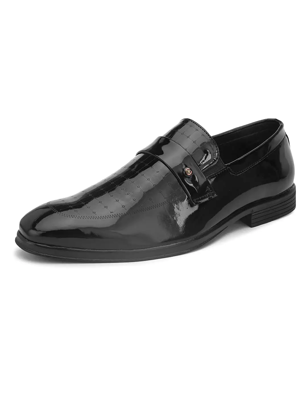 Alberto Torresi Synthetic Black Formal Shoe For Men