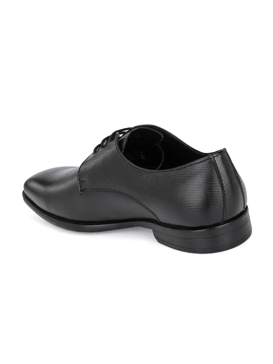 Alberto Torresi Synthetic Black Laceup Formal Shoes for Men