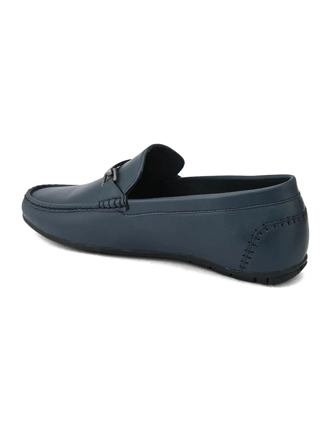 Alberto Torresi Synthetic Blue Loafers For Men