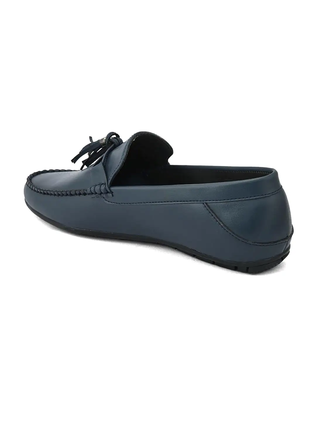 Alberto Torresi Synthetic Navy Loafers For Men