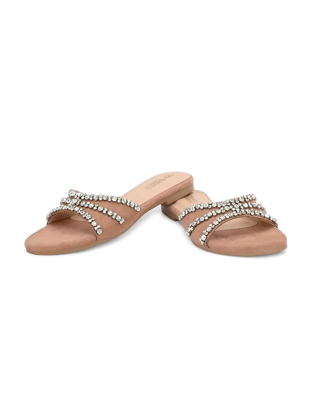 Alberto Torresi Synthetic Pink Flat Sandals for women