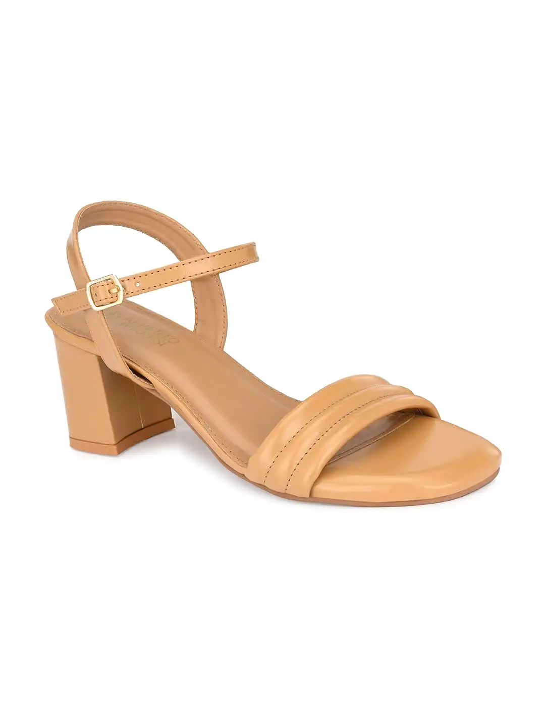 Alberto Torresi Synthetic Tan Heel Sandals for women