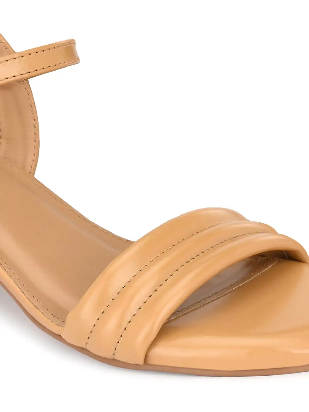 Alberto Torresi Synthetic Tan Heel Sandals for women