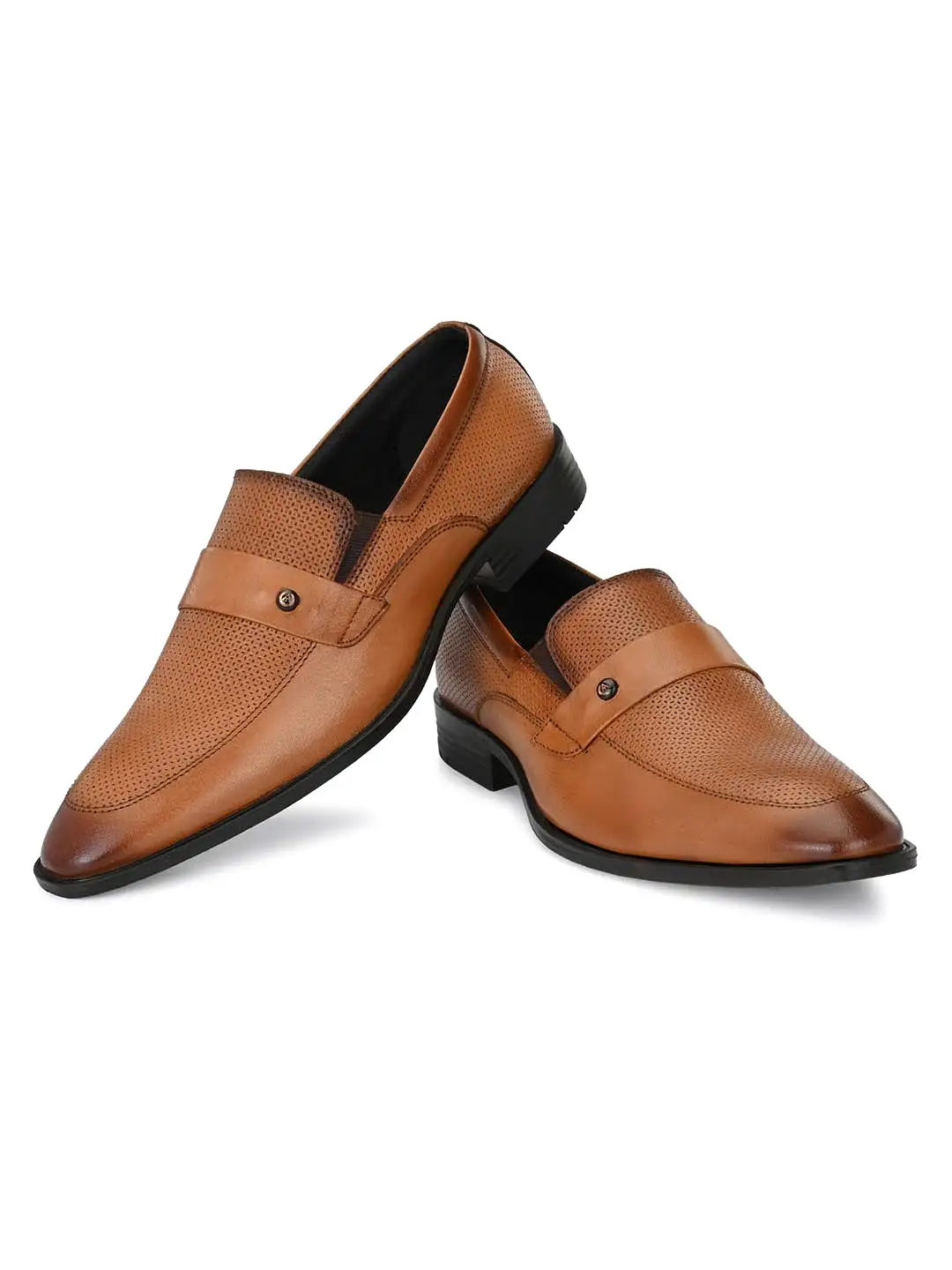 Alberto Torresi Tan Formal Shoe For Men