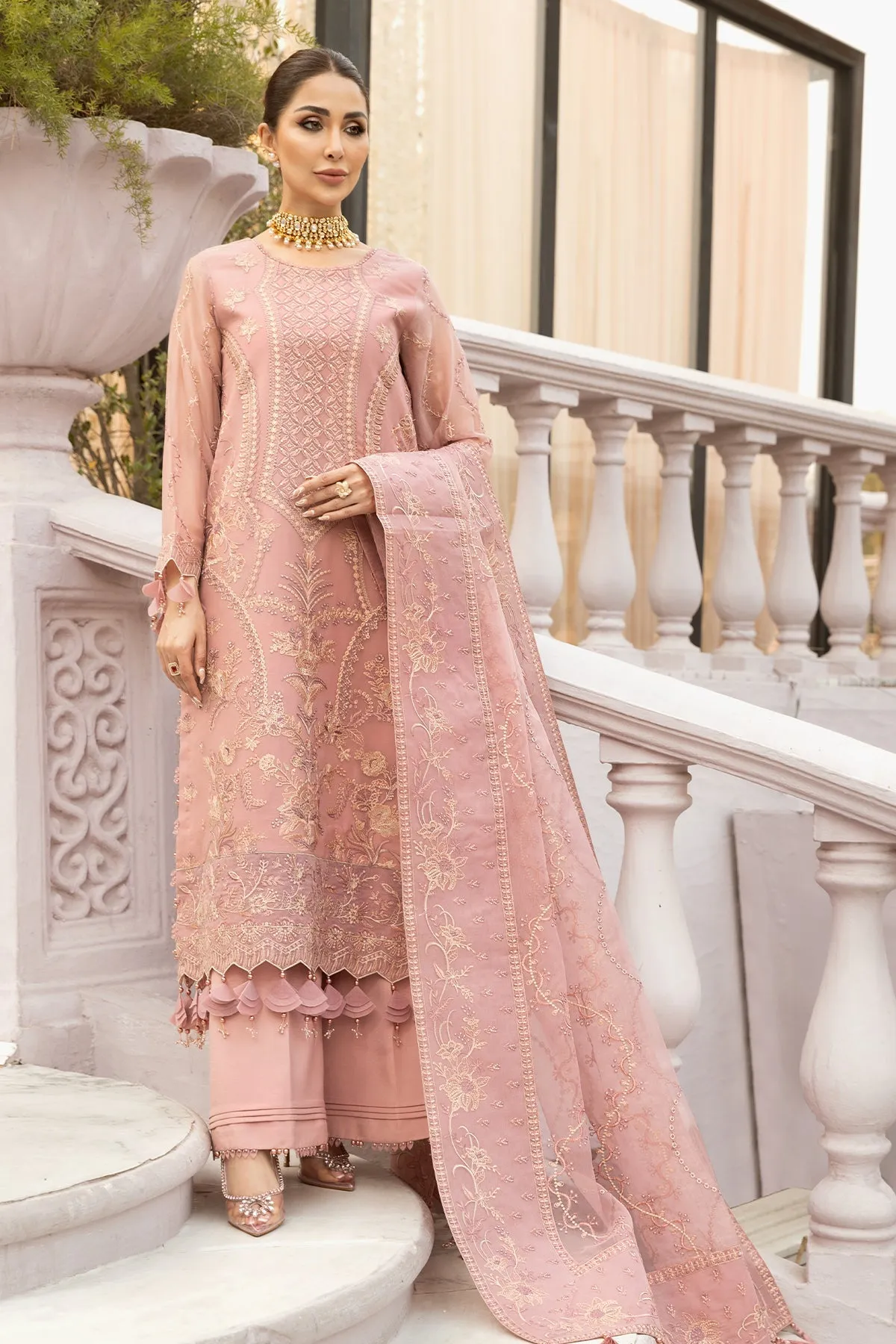 Alizeh Fashion Dhaagay Luxury Formal Unstitched 3 Piece Suit 02-ABIR