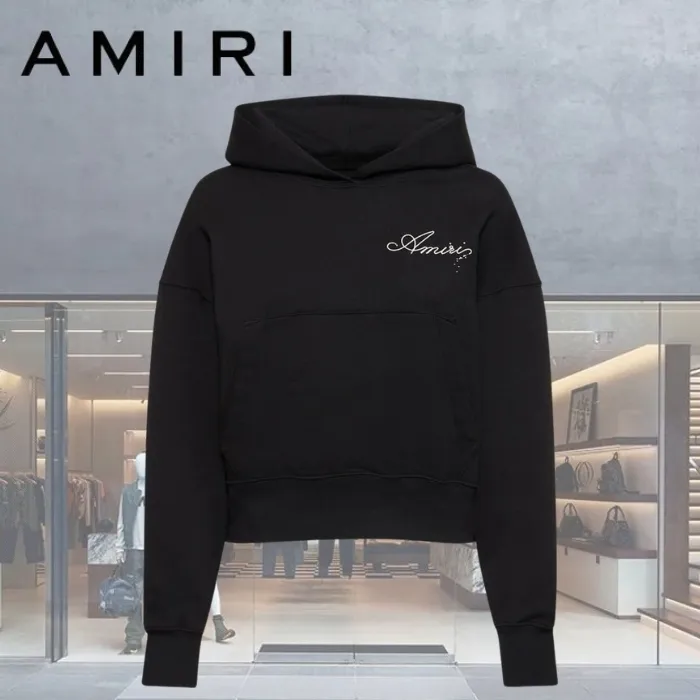 AMIRI  |Cotton Logo Hoodies & Sweatshirts