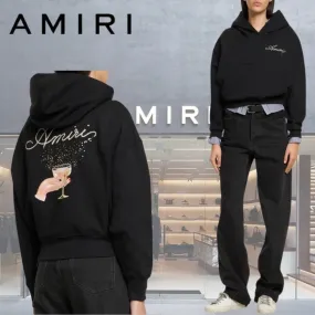 AMIRI  |Cotton Logo Hoodies & Sweatshirts