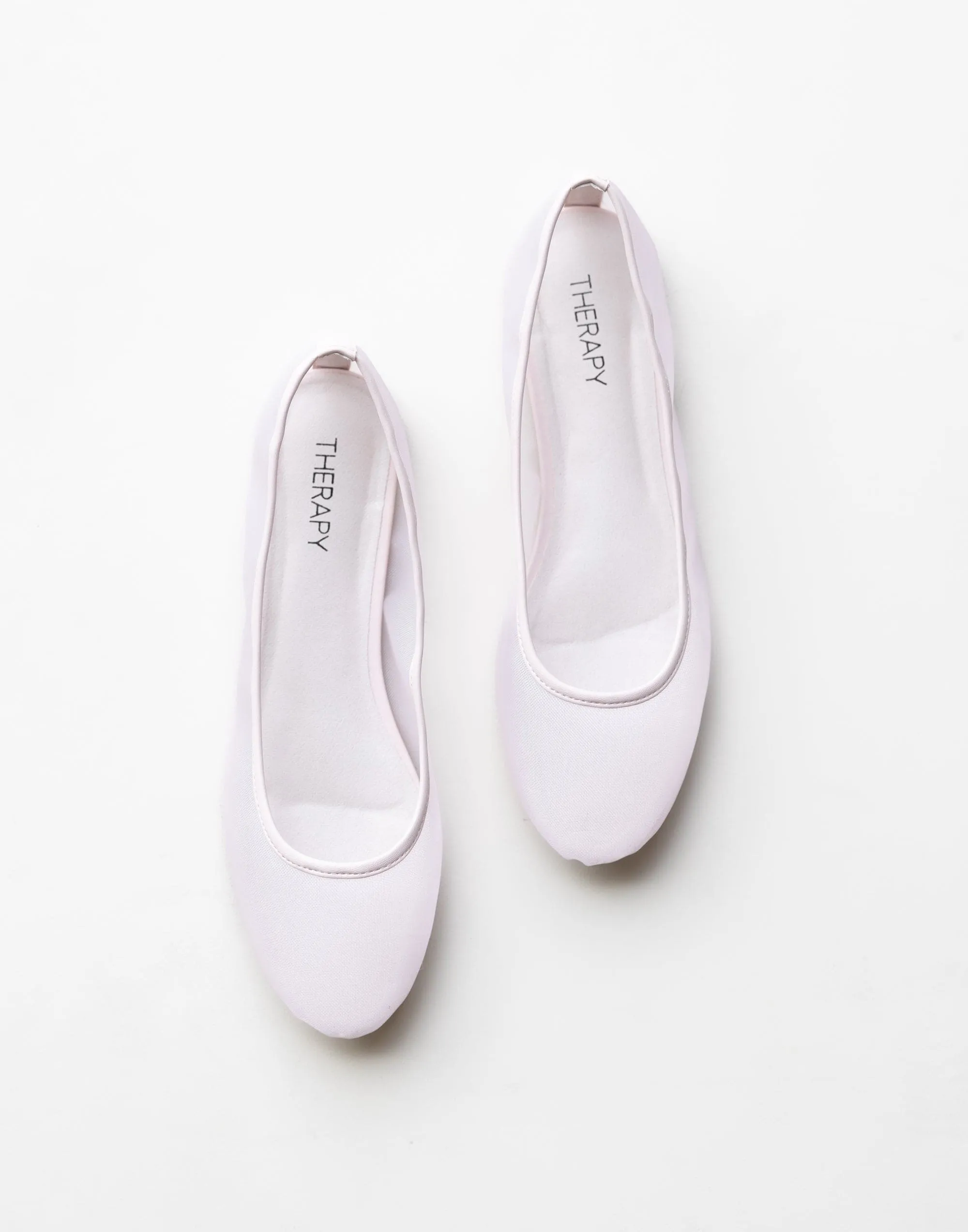 Arlo Mesh Ballet Flat (Blush) - By Therapy