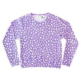 ARNOLDI Organic Cotton Sweatshirt, in Lilac Purple