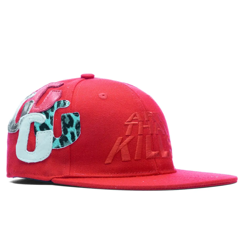 ATK G Patch Fitted Cap - Red