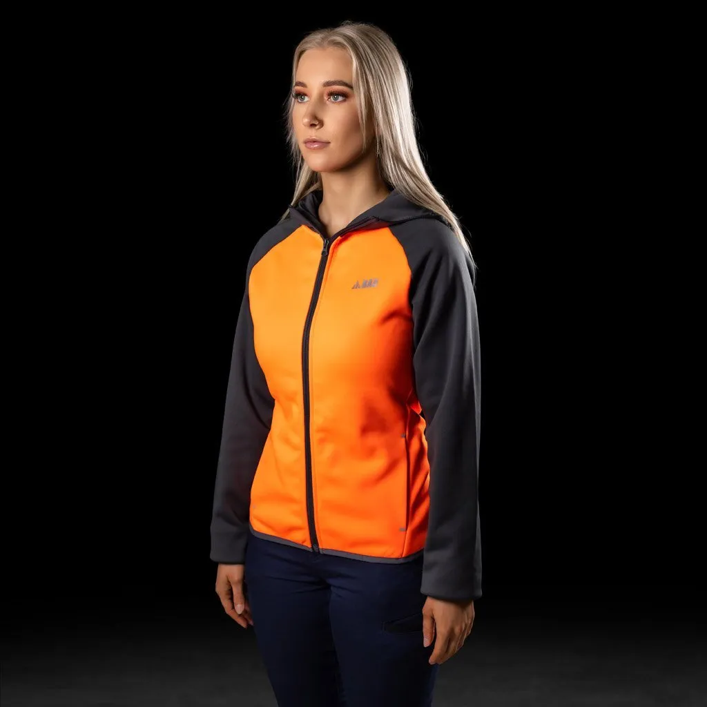 BAD WOMENS ENDURANCE HI-VIS FLEECE HOODIE