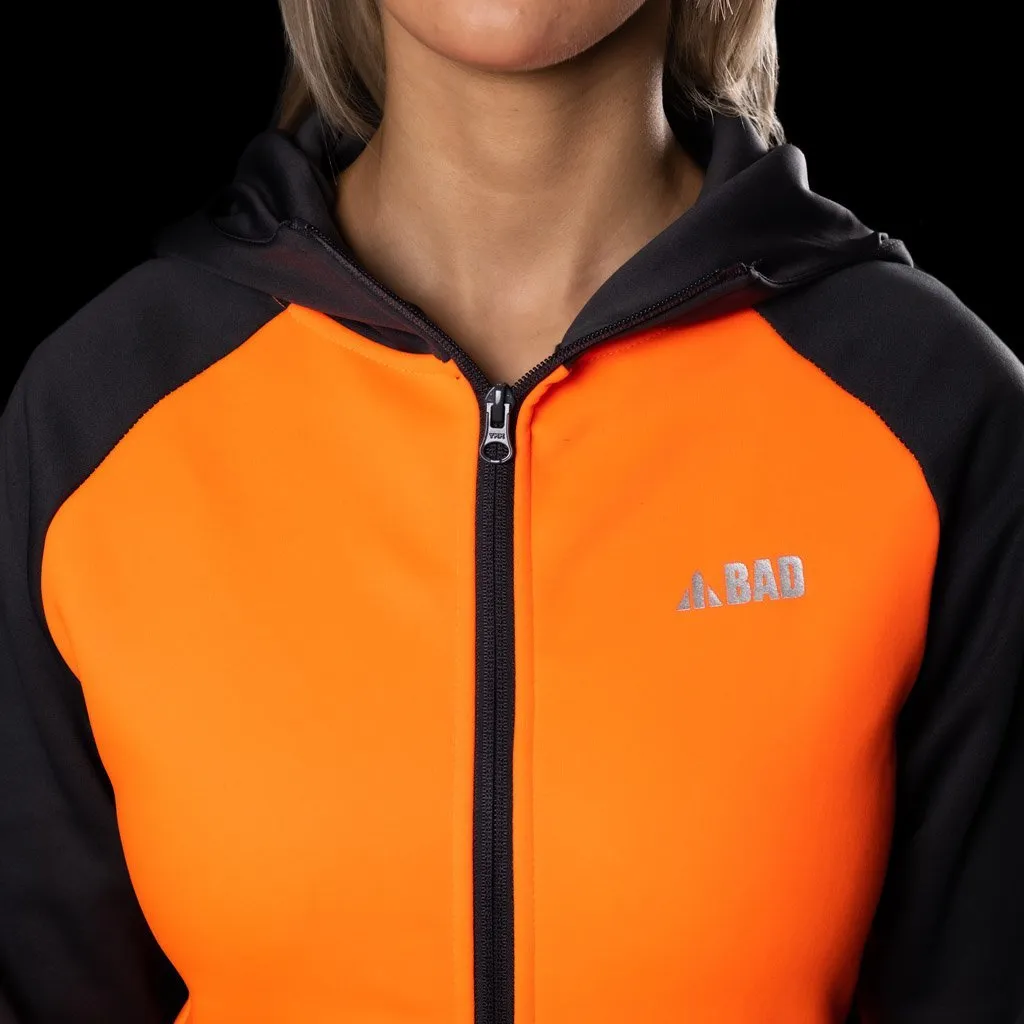 BAD WOMENS ENDURANCE HI-VIS FLEECE HOODIE