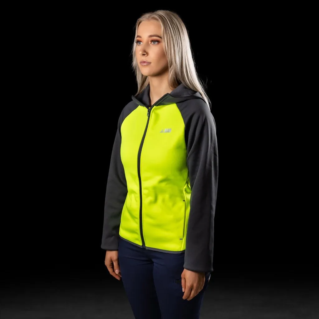 BAD WOMENS ENDURANCE HI-VIS FLEECE HOODIE