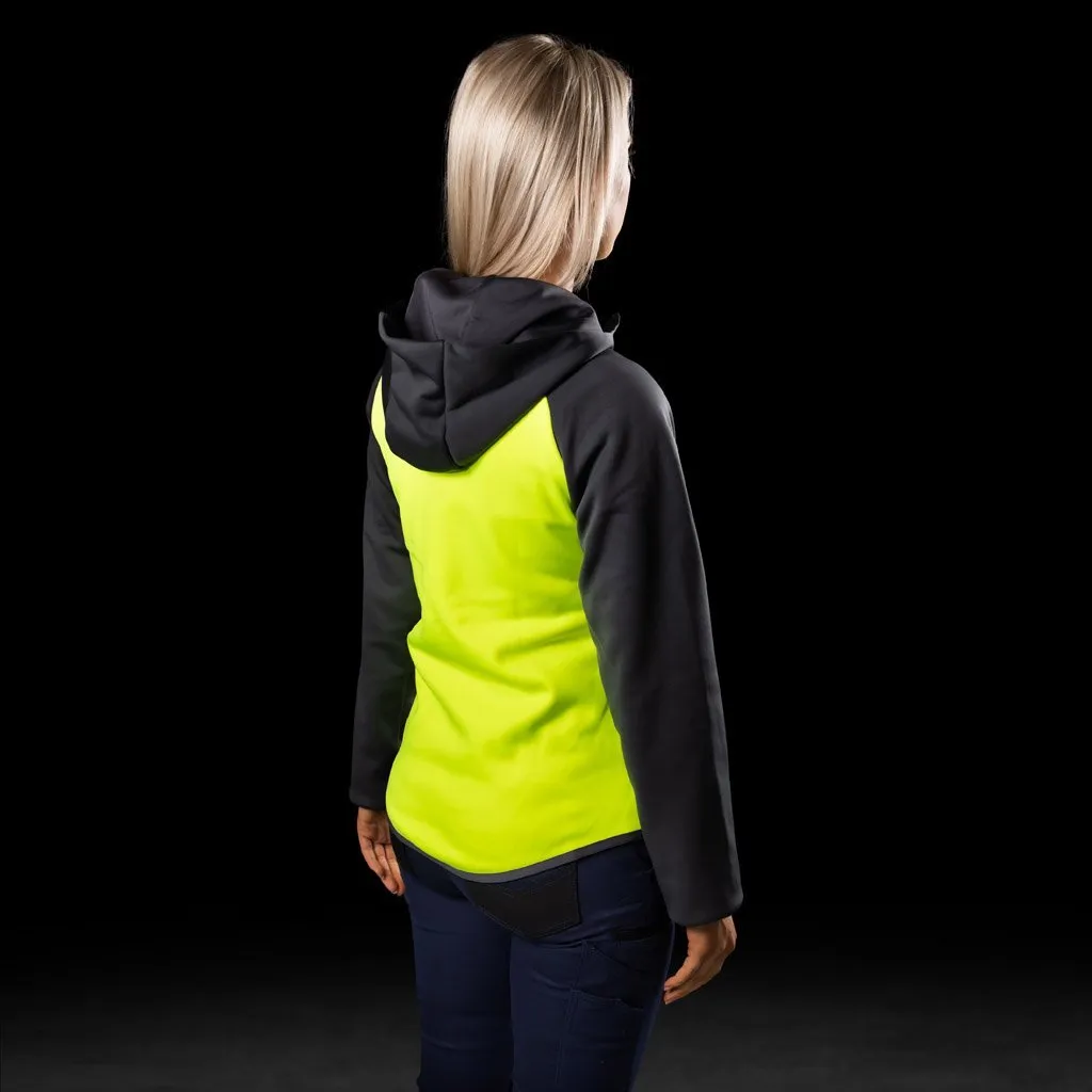 BAD WOMENS ENDURANCE HI-VIS FLEECE HOODIE