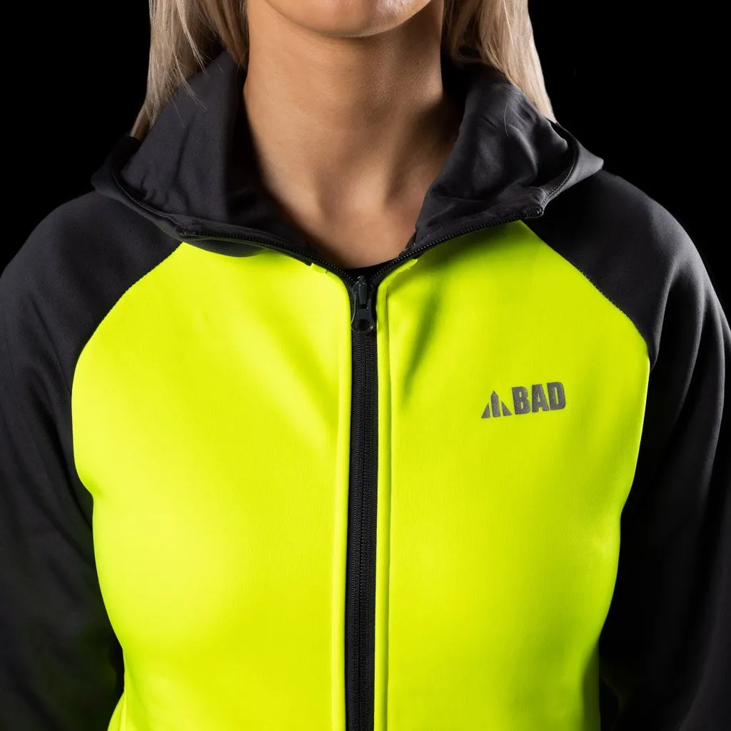 BAD WOMENS ENDURANCE HI-VIS FLEECE HOODIE