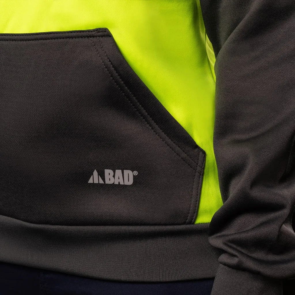 BAD WOMENS ESSENTIAL HI-VIS FLEECE HOODIE