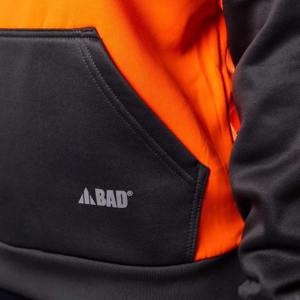 BAD WOMENS ESSENTIAL HI-VIS FLEECE HOODIE