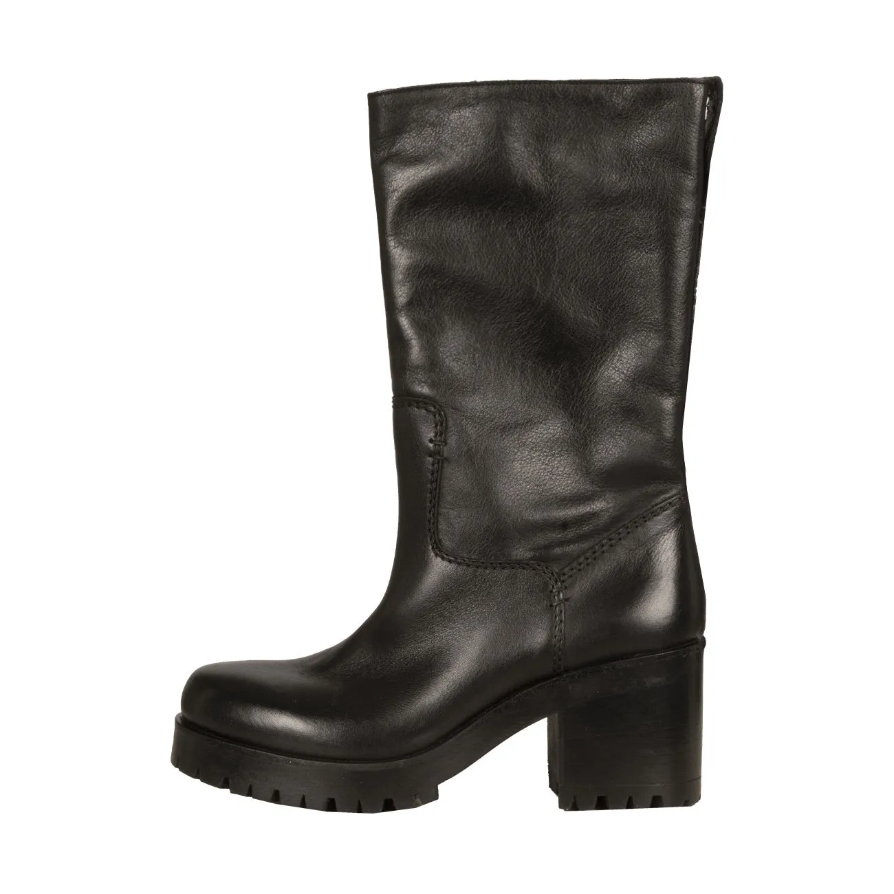 BIKER IN PELLE Donna Nature Nero