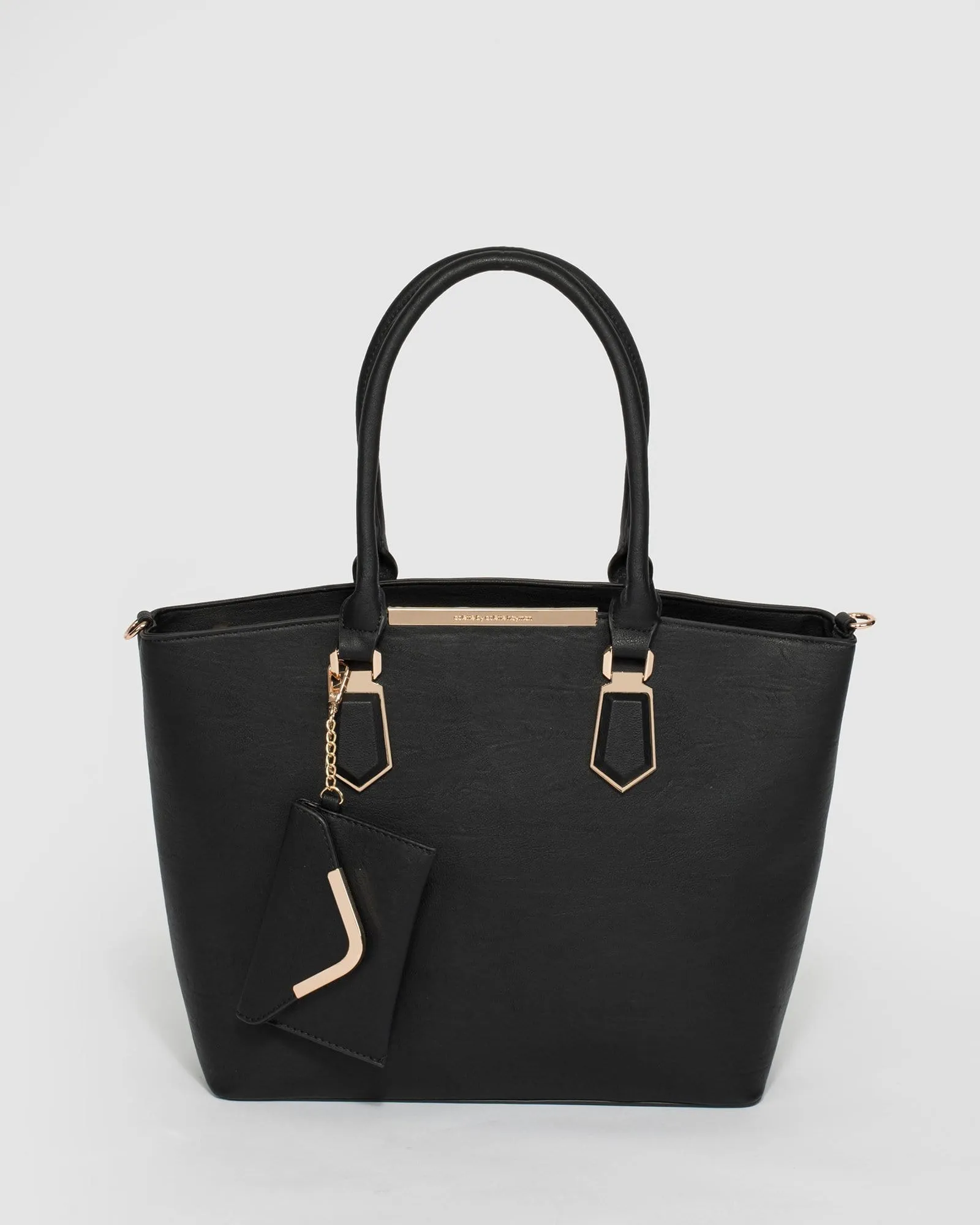 Black Aida Large Tote Bag