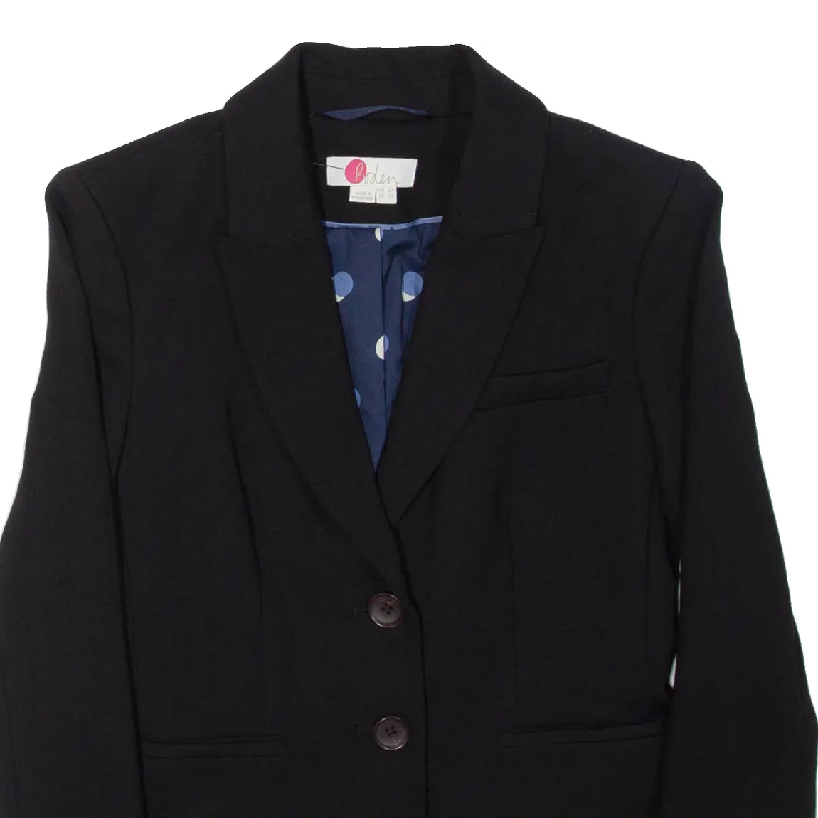 BODEN Womens Blazer Jacket Black UK 6