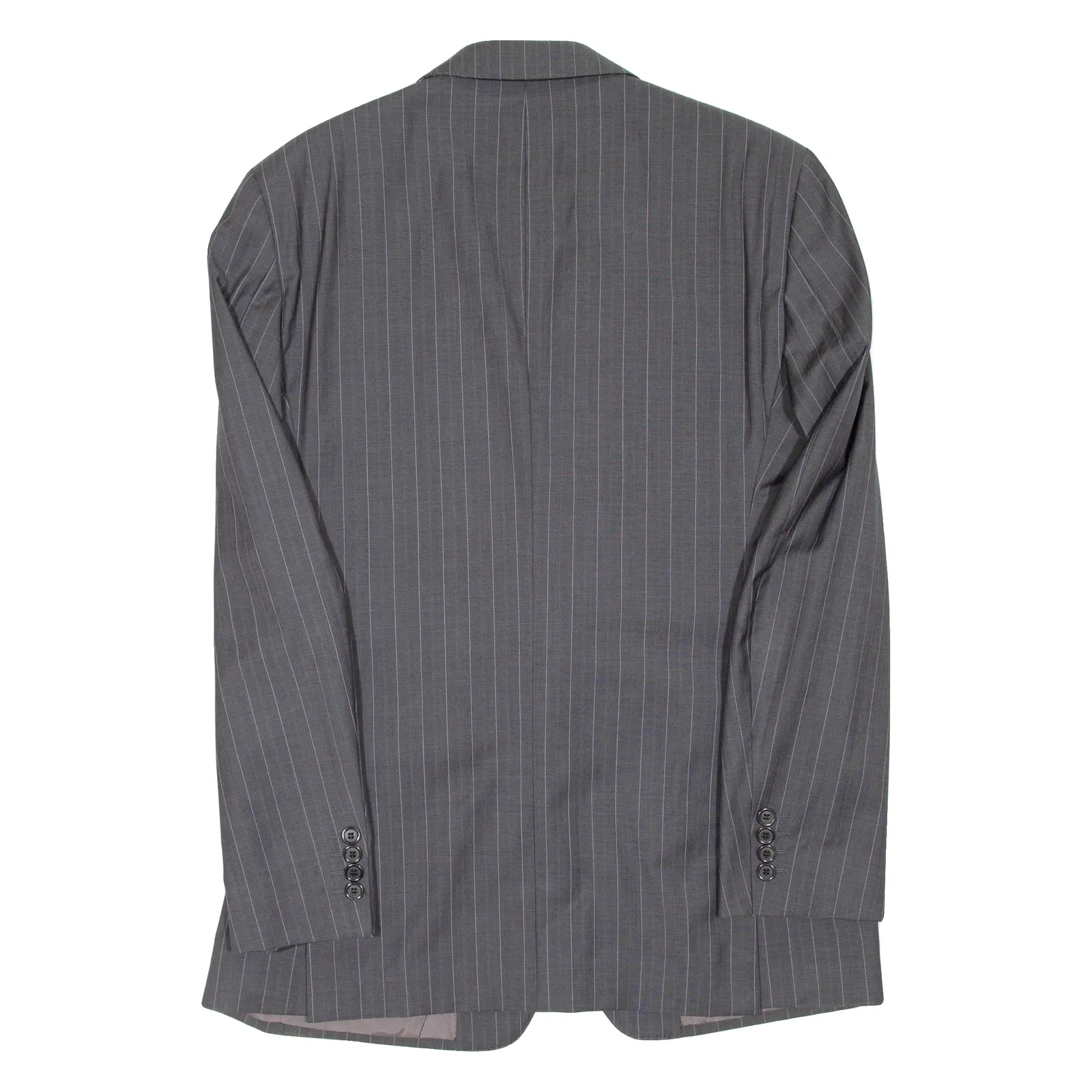 BOSS Mens Blazer Coat Grey Striped M