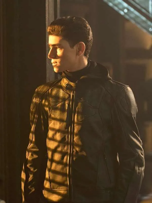 Bruce Wayne Gotham Leather Jacket - New American Jackets