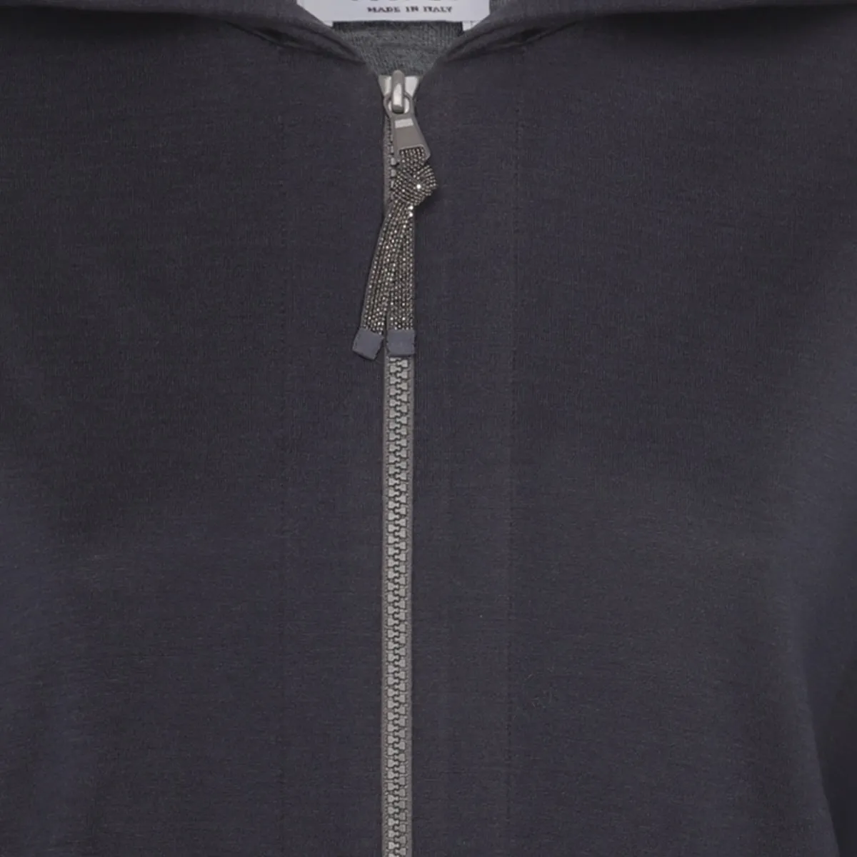 BRUNELLO CUCINELLI  |Blended Fabrics Long Sleeves Plain Hoodies & Sweatshirts