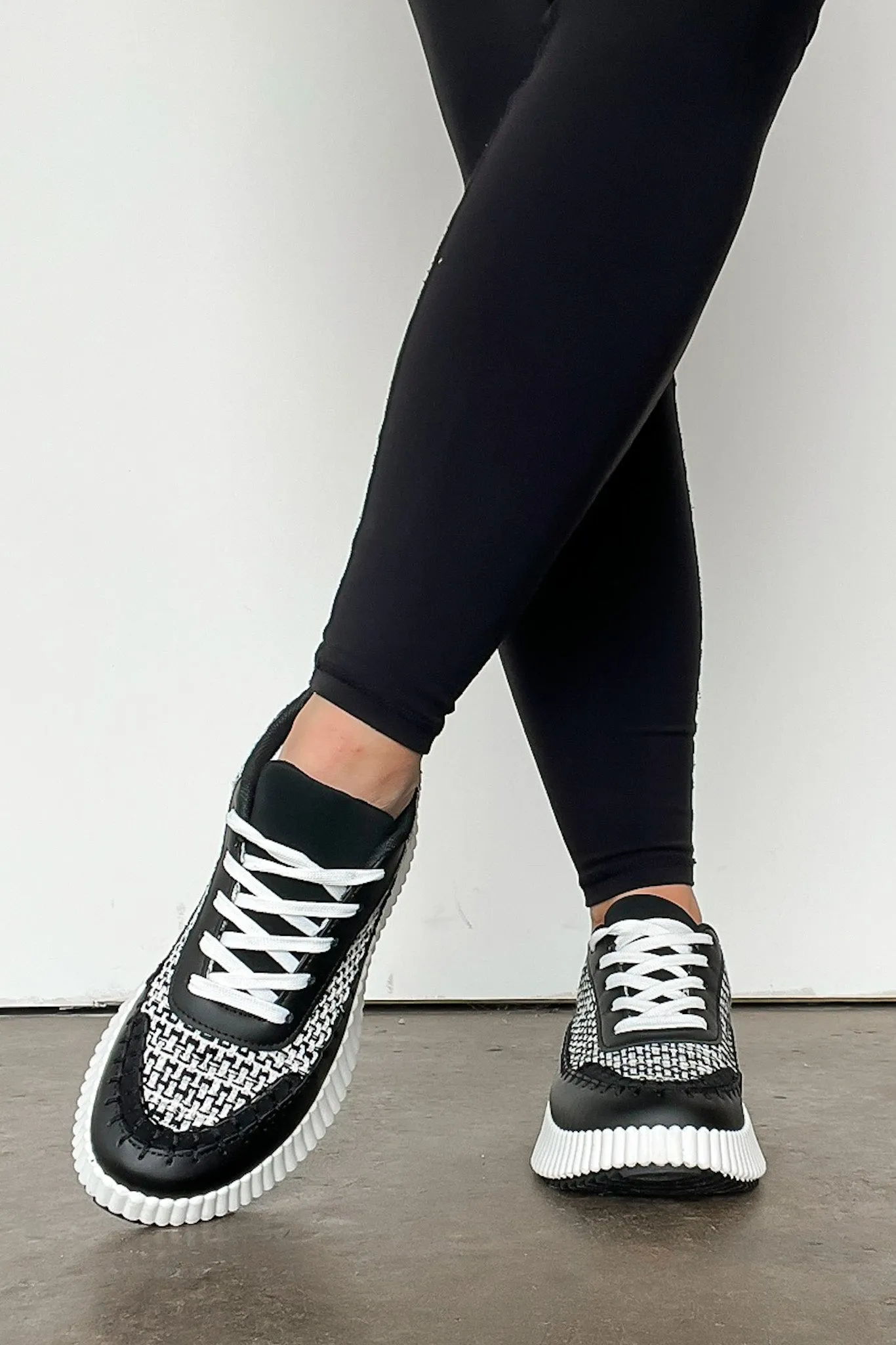 Casarah Blanket Stitch Platform Sneakers