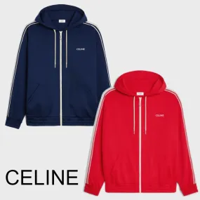 CELINE  |tracksuit jacket in double face jersey