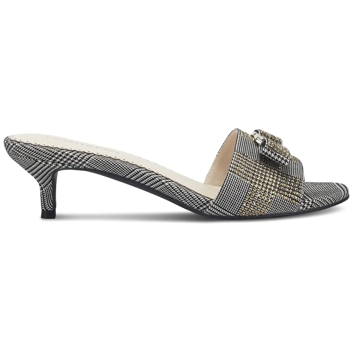 Charter Club Womens Tessa Embellished Slip On Heels