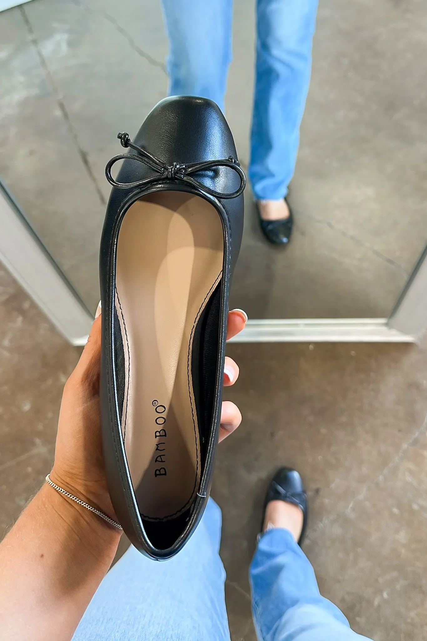 Chic Mindset Bow Accent Ballet Flats - FINAL SALE